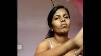 Indian girl strips on camera video