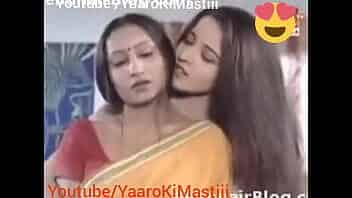 Indian Monalisha and Bhabhi Lesbian  sex video